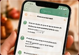 Mensagens prontas para atendimento via WhatsApp